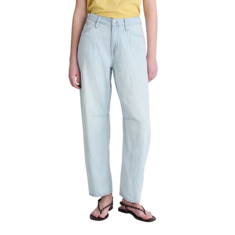 Madewell The Tall Darted Barrel-Leg Jean NEW